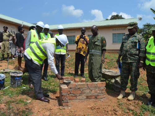 RDC handing over projects to UPDF Engneering brigade for construction FY 2023-2024