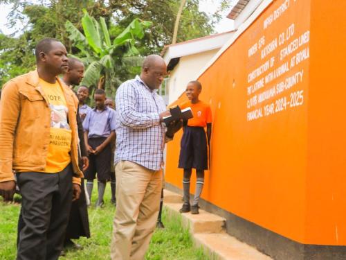 Deputy RDC Hajji Yahaya Katunze commissions implemented projects in FY 2024-2025